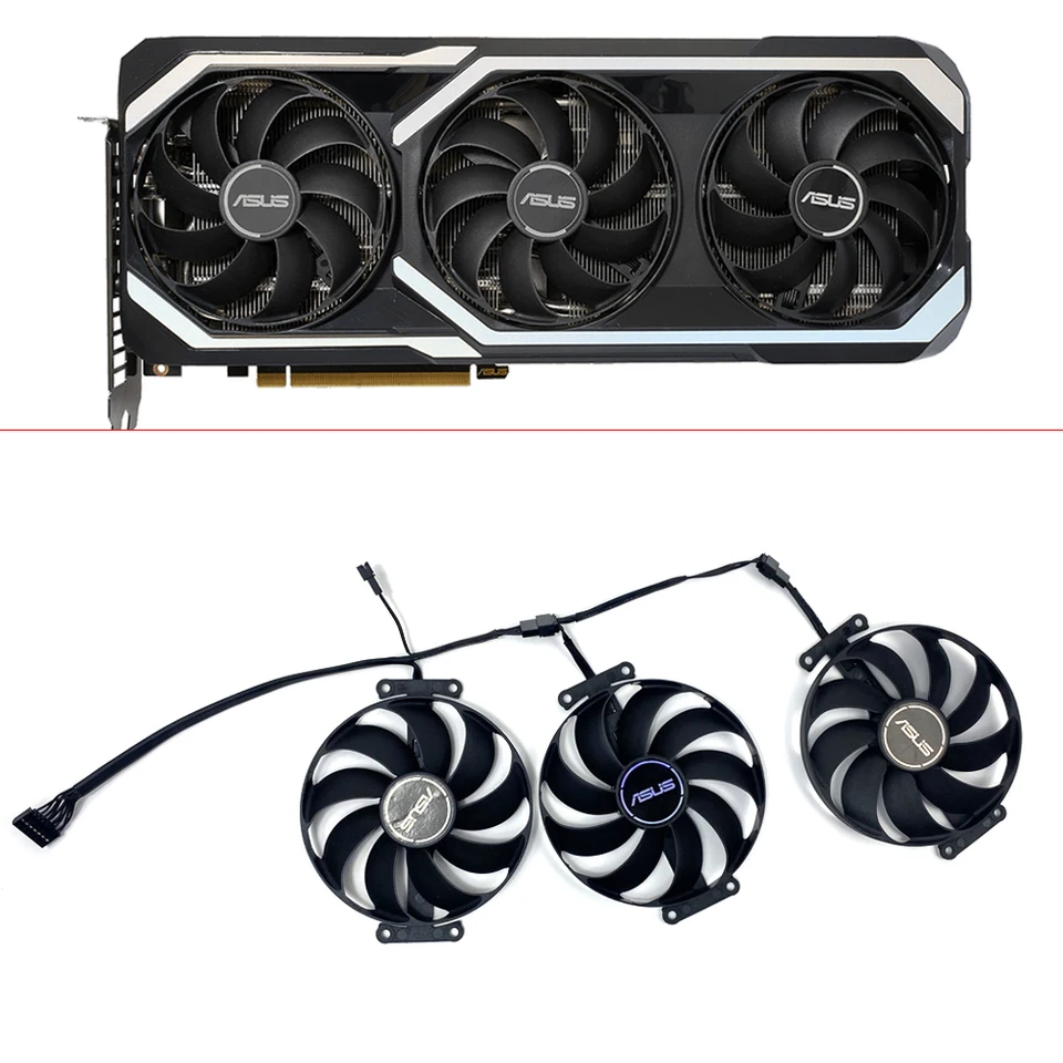 Nový chladiaci ventilátor 87 mm CF9010U12S DC12V 0,45A RTX3060TI RTX3070 Grafický ventilátor pre ASUS ATS RTX 3060 TI RTX 3070