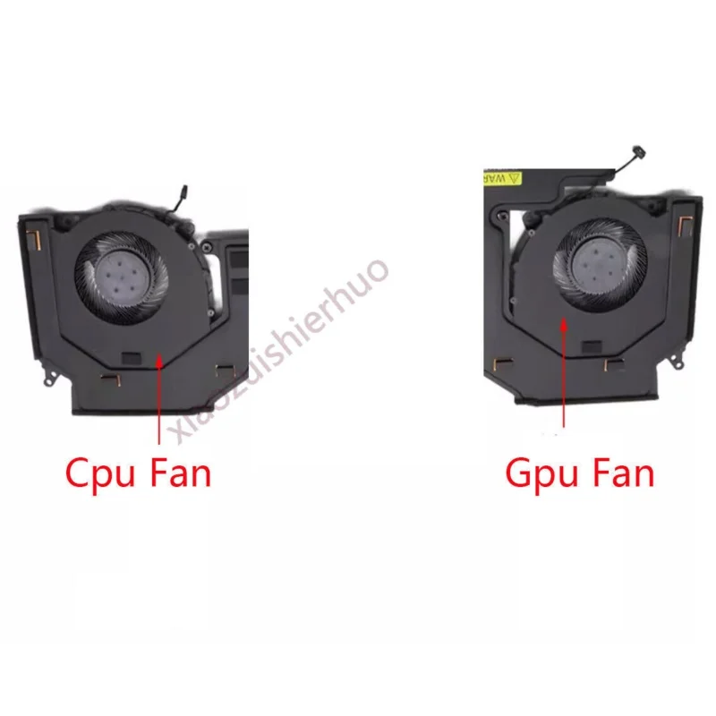 Nový chladiaci ventilátor CPU GPU pre laptop Lenovo Legion Pro 7 16irx8H 82WQ