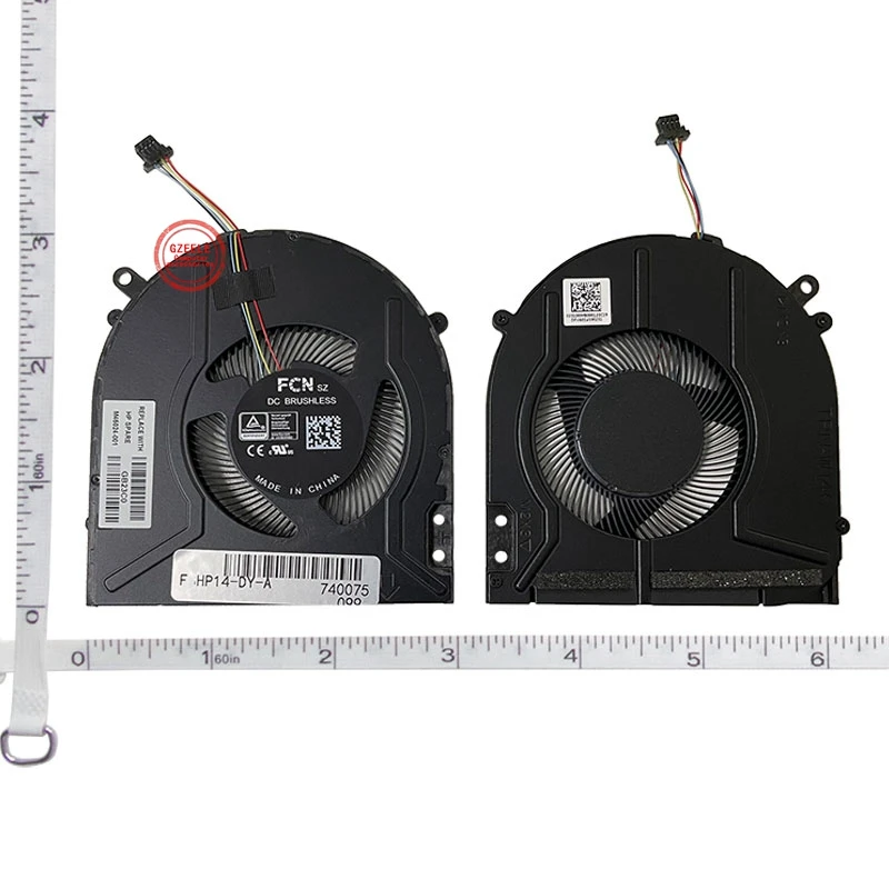 Nový chladiaci ventilátor CPU pre HP Pavilion X360 14-DY 14-EK TPN-W146 TPN-W155 M45024-001 N09477-001 DFS5K22B056736 NS85C41-20G07