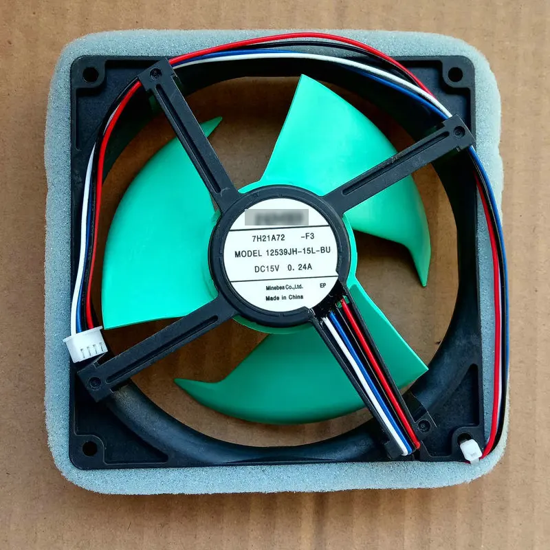 Nový chladiaci ventilátor pre chladničku 12539JH-15L-BU DC15V 0,24A 12 cm