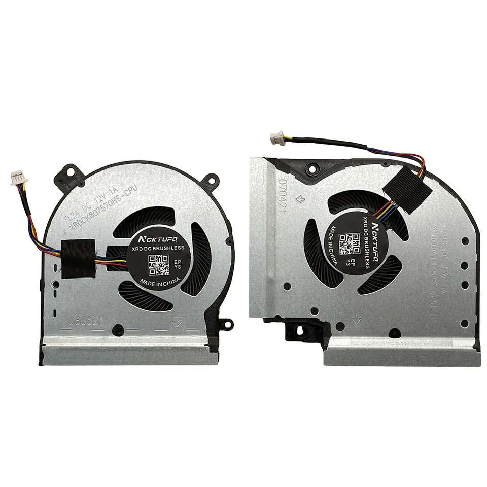 Nový CPU a GPU chladiaci ventilátor pre herný notebook ASUS ROG SCAR II GA GL504 GL504G GL504GS GL504GM GL504GV GL504GW Ventilátor série GL504GW