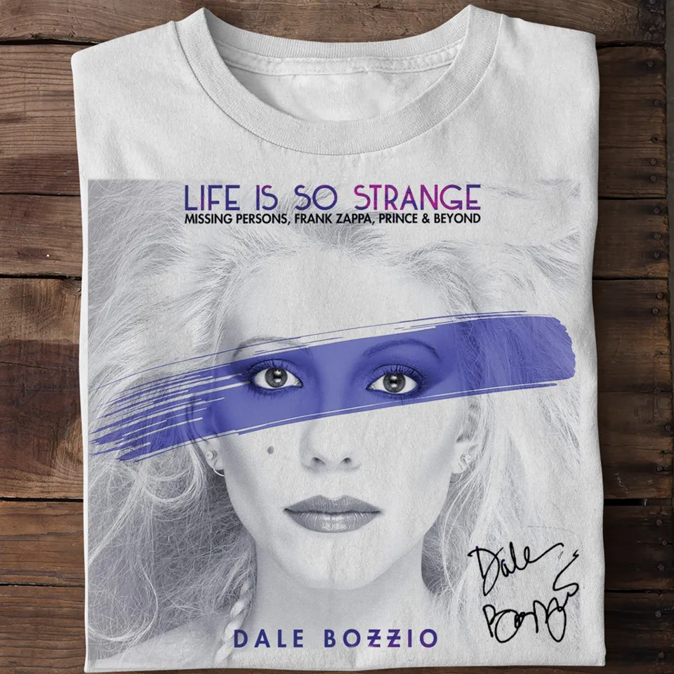 Nový Dale Bozzio nezvestné osoby Darček pre fanúšikov s T-Shirt GC1709