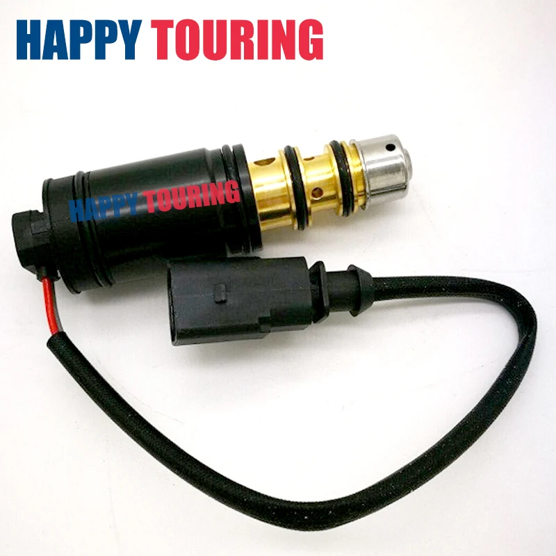 Nový denso AC Compressor Electric Control Valve Solenoid Ventil 6SEU16C 7SEU17C pre Volkswagen Polo Touaregs 4.2