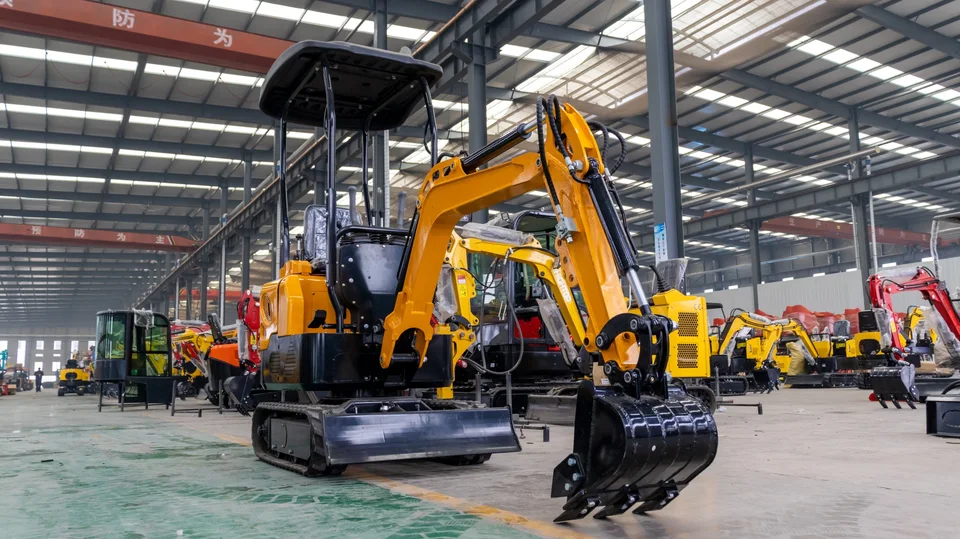 Nový dieselový motor Kubota 1 ton Mini rýpadlo, teleskopický rozmach
