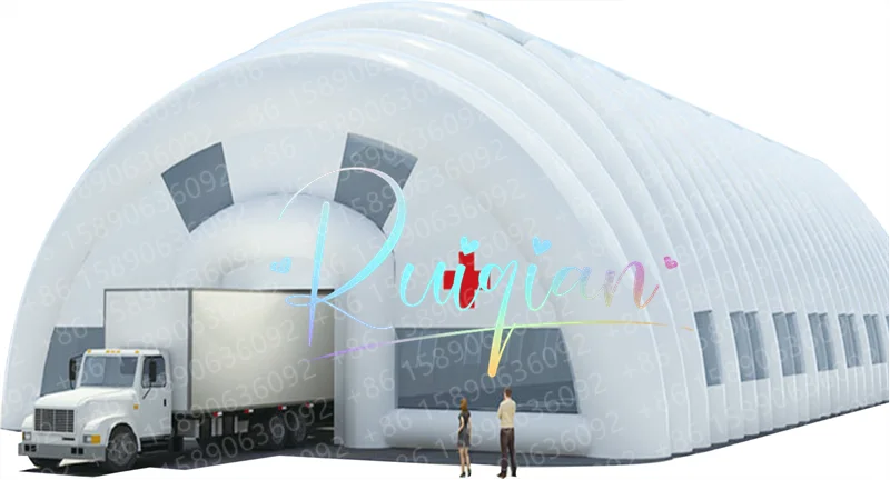 Nový dizajn tenisový stan nafukovateľný tenisový stan Air Dome nafukovací športový kupol pre podujatie