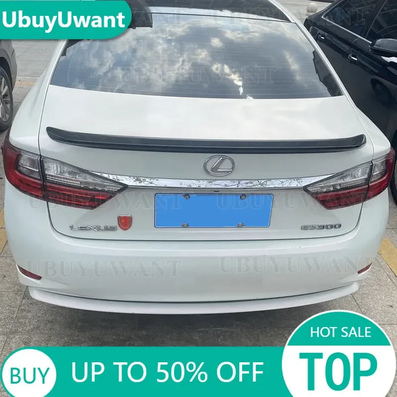 Nový dizajn vysokokvalitný spojler ABS pre Lexus ES 240 250 300 350 2013-2016 Model podľa základného náteru akékoľvek zadné krídlo farieb farby