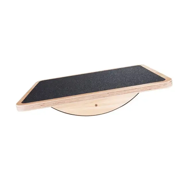 Nový dizajn vyvažovač kolies Hlavná doska jadro Custom Yoga Training Standing Slock Fitness Wooden Balance Board