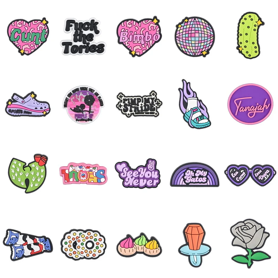 Nový dizajnér Shinny Pink Ball Hearts Shoe Charms Módne dospelé deti Detská obuv dekorácia pre oslavu