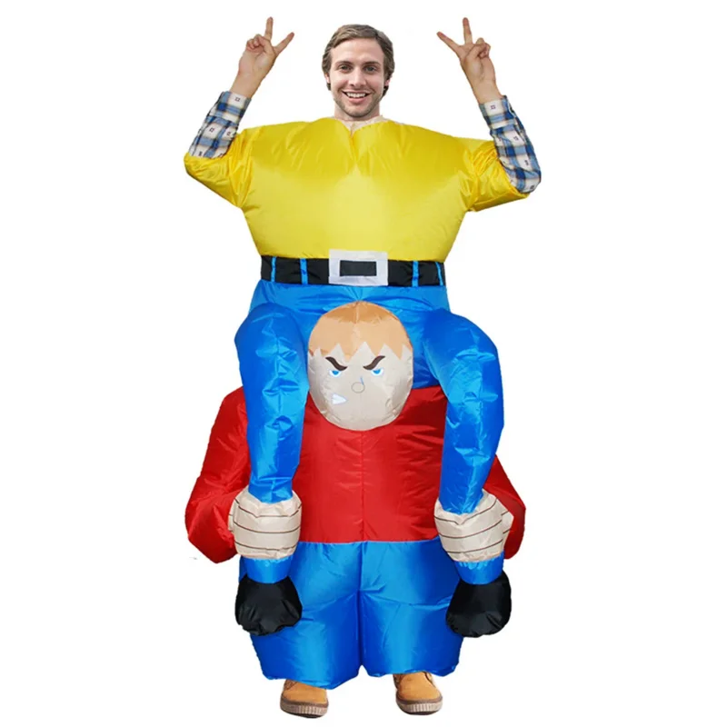 Nový dospelý Halloween Purim Party Dwarf Cosplay kostým nafukovací kostým karnevalové zvieracie šaty