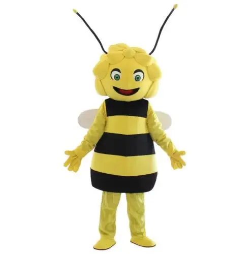 Nový dospelý najlepší predaj pena Maya Bee Abeja Maya Cartoon maskot kostým vianočné ozdobné šaty Halloween maskot kostým