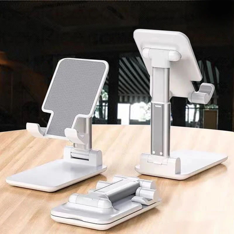 Nový držiak mobilného telefónu pre mobilný telefón pre iPhone iPad Xiaomi nastaviteľný držiak tabletov Univerzálny stolík Stock Mobile Tabet Stand