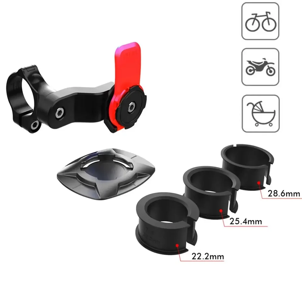 Nový držiak na motocykle Držiak na bicykle Stand Bicycle Mobile MONT MOUNT CYCLING pre iPhone Xiaomi Riding MTB Moto Runchar Runchet Držiak