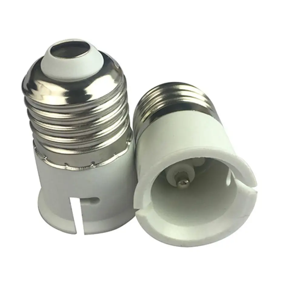 Nový E27 až B22 LED LED žiarovka LED žiarovka držiak na držiak na držiak objímky adaptéra E27 žiarovka do B22 do B22
