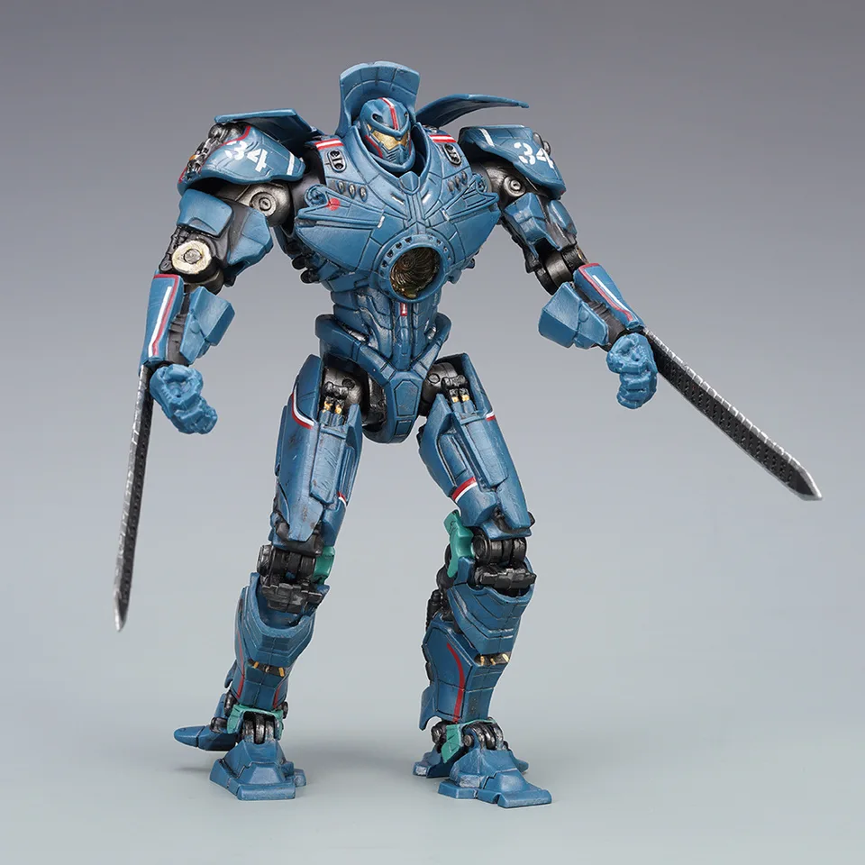 Nový film Pacificrim Uprising Gipsy Avenger Mecha spoločná mobilita Akčné figúrky PVC Model Model socha dekora