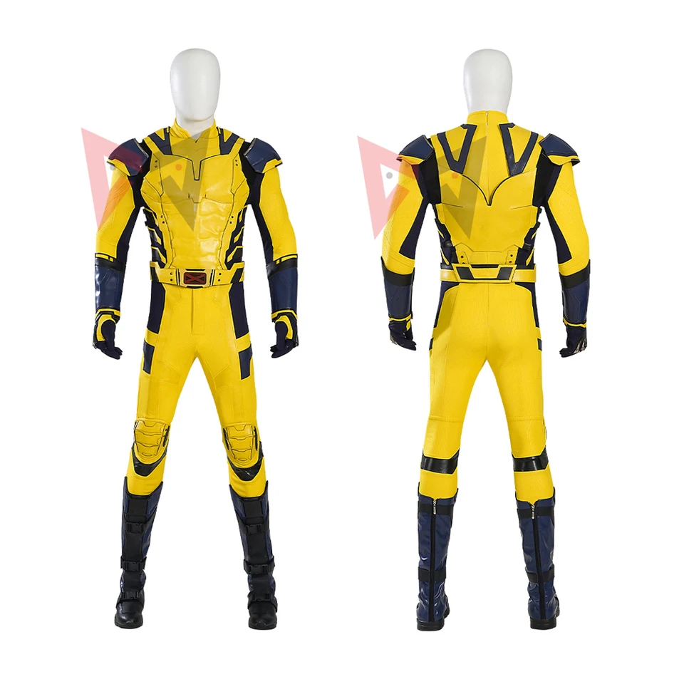 Nový film Wolverine Cosplay kostým kostýmy kombinézy rukavice rukavice opasok vlk oceľ pazúry pre mužov na mieru vyrobený
