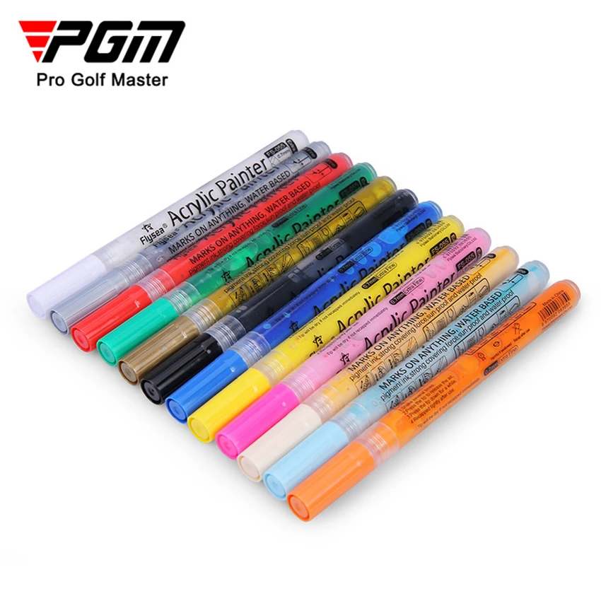 Nový golfový klub Color Color Metle Pen Acryl Atramentové pero má silnú nepremokavú krém