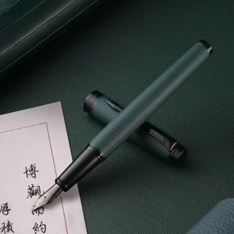 Nový Hero A219 Všetky kovové fontánske pero Fine EF/F NIB 0,38 mm/0,5 mm módne atramentové pero Luxusné perá Písanie kancelárske školské darčekové pero