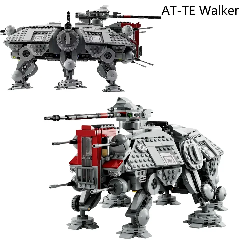 Nový HOT All Terrain Tactical Actuator At-Te Model Building Kit Self Locking Tehly kompatibilné s 75337 narodeninovými vianočnými darčekmi