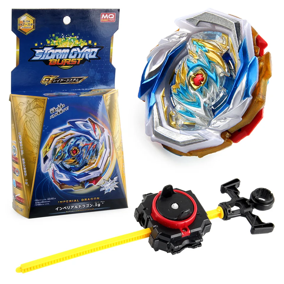 Nový hromadný gyro burst gt b-154 Imperial Dragon God Hegemony B154 Spinning Gyro Toy Metal Hray pre deti