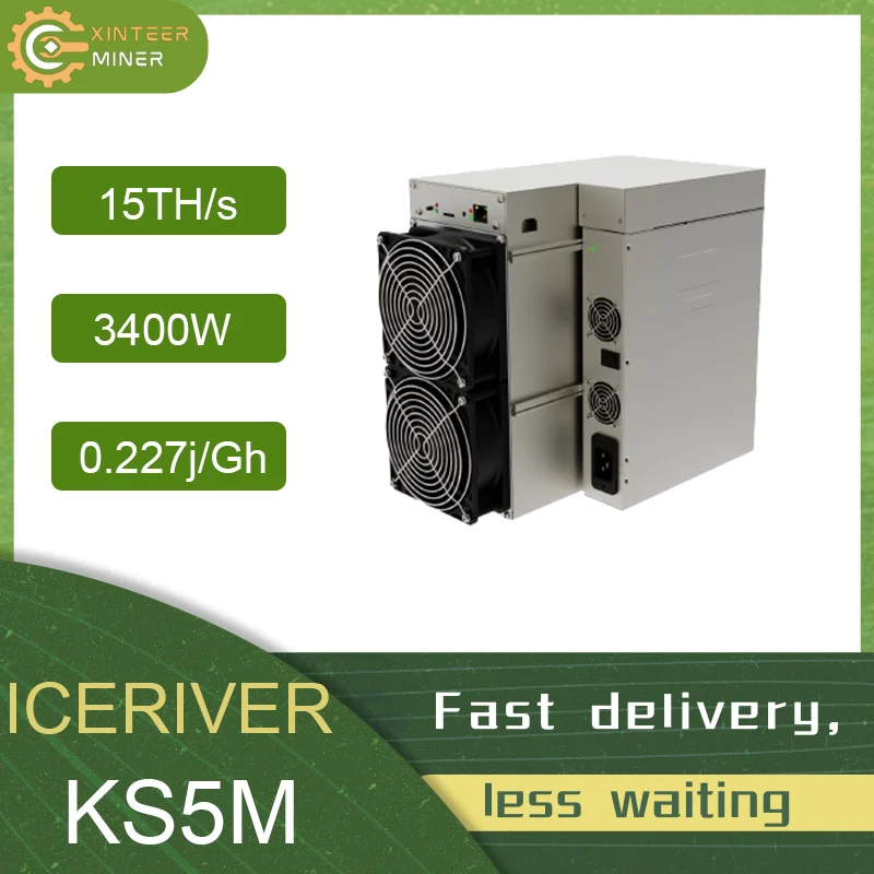 Nový Iceriver KS0 Ultra / KS5L / KS5M KAS MINER KASPA MINICKÝ STROJA ZADARMO S PSU