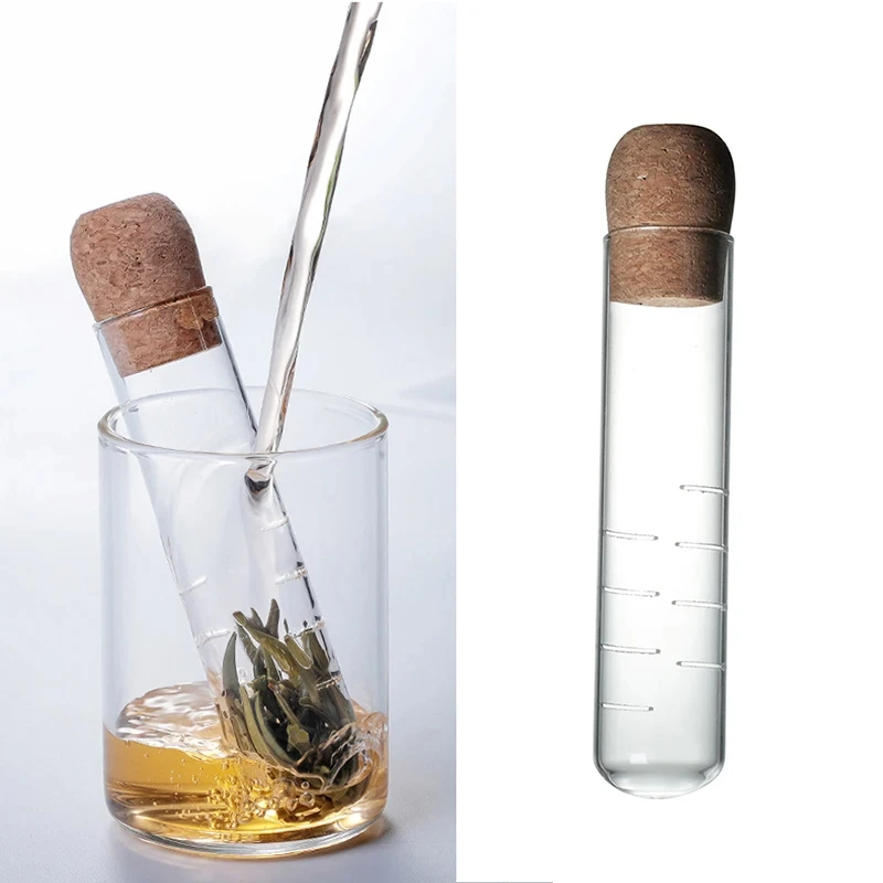 Nový infuser čajový filter sita sklenené potrubie kreatívny čajový mate výrobca čaju pivovarníctvo pre korenie Herb Teaware Tool Adsessories