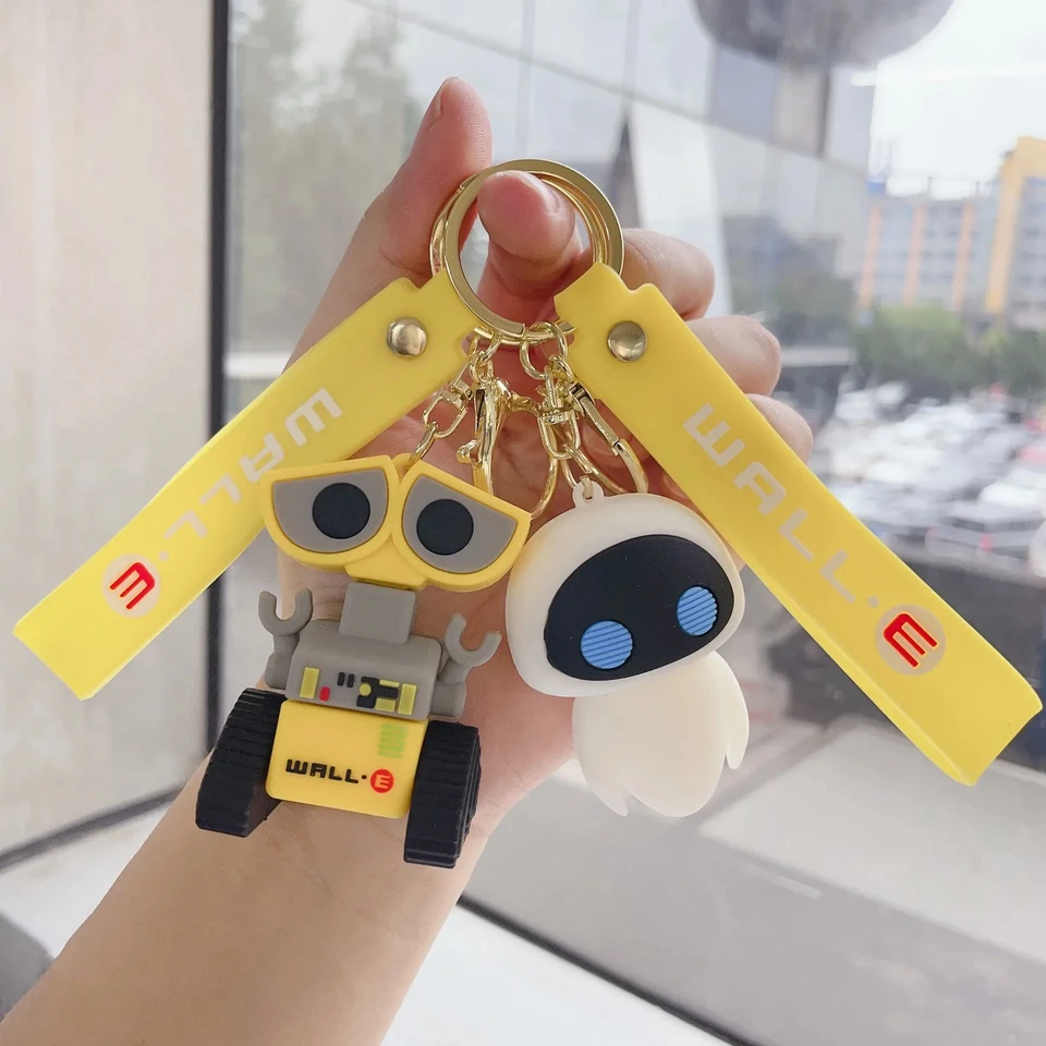 Nový kawaii anime Disney Keychain Toy Story Personalizovaný rozmanitosť karikatúrnych bábik kľúčov kľúča Kľúčový reťazec prívesok Detské hračky Darčeky