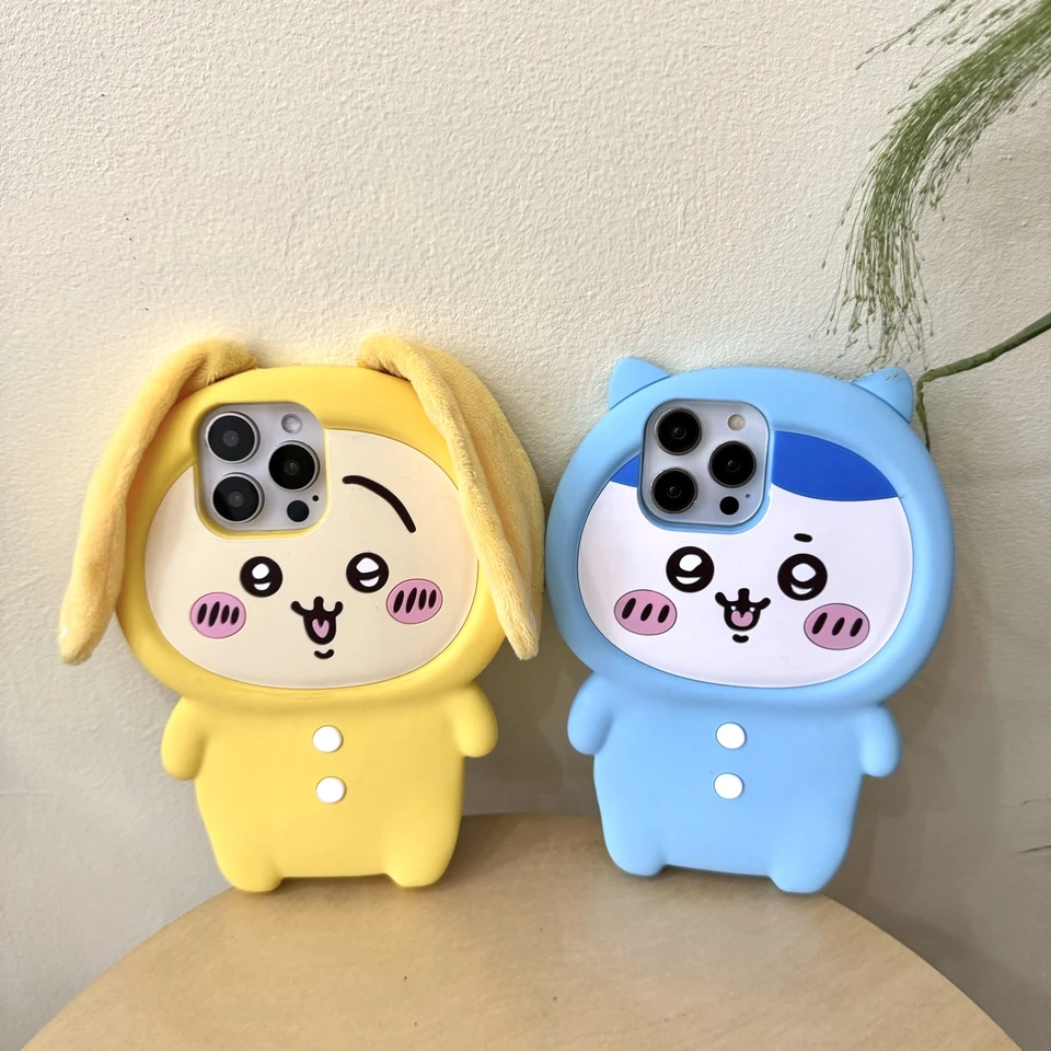 Nový kawaii hachiware usagi telefónny prípad karikatúry anime pre iPhone 12 13 14 15 16 Pro Max