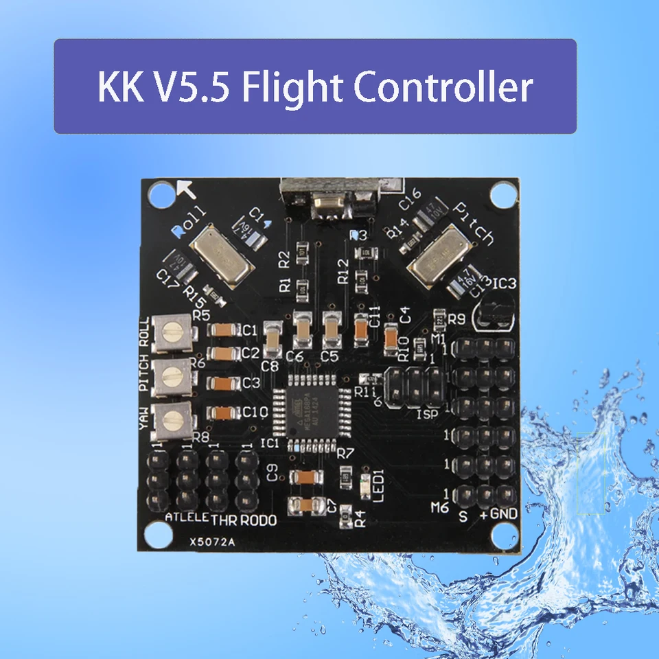 NOVÝ KK V5.5 Programy riadenia letovej rady 4 pre RC QuadCopter Multi-Copter Tripcopter Hexacopter