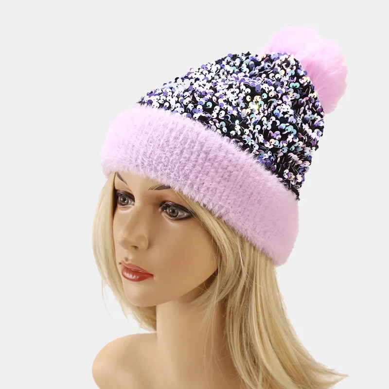 Nový klobúk Bobble Hat pre mužov pletené pletené pevné chladné balaclava ženy dievčatá jeseň teplé dieťa kapota príležitostné čiapka Veľkoobchod