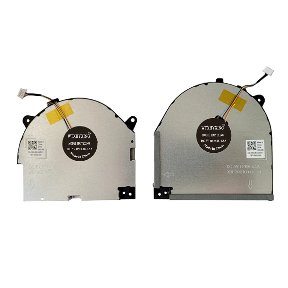 Nový kompatibilný chladiaci ventilátor pre Lenovo Legion GTX1660ti Y540-15IRH-PG0 Y7000-2019 CPU / GPU