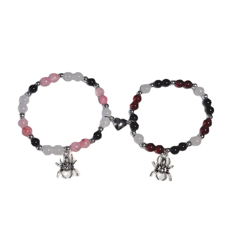 Nový kreatívny personalizovaný šelma chlapec a Crow Boy Titan spárovaný s personalizovaným náramkom na párovanie korálikov