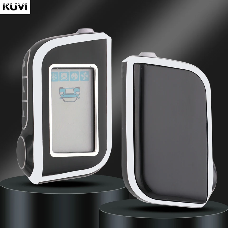 Nový kryt kľúča TPU Auto Cover Shell FOB pre Starline A93 A63 Ruská verzia obojsmerne Alarm LCD LCD diaľkový ovládač Keychain