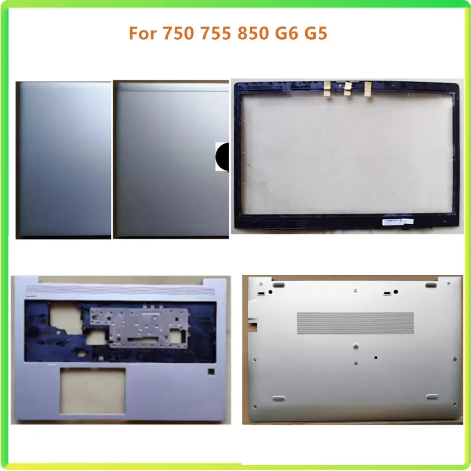 Nový laptop LCD zadný kryt rámu rámca predného rámca horného puzdra v hornom puzdri pre puzdro pre HP 750 755 850 G6 G5 Shell