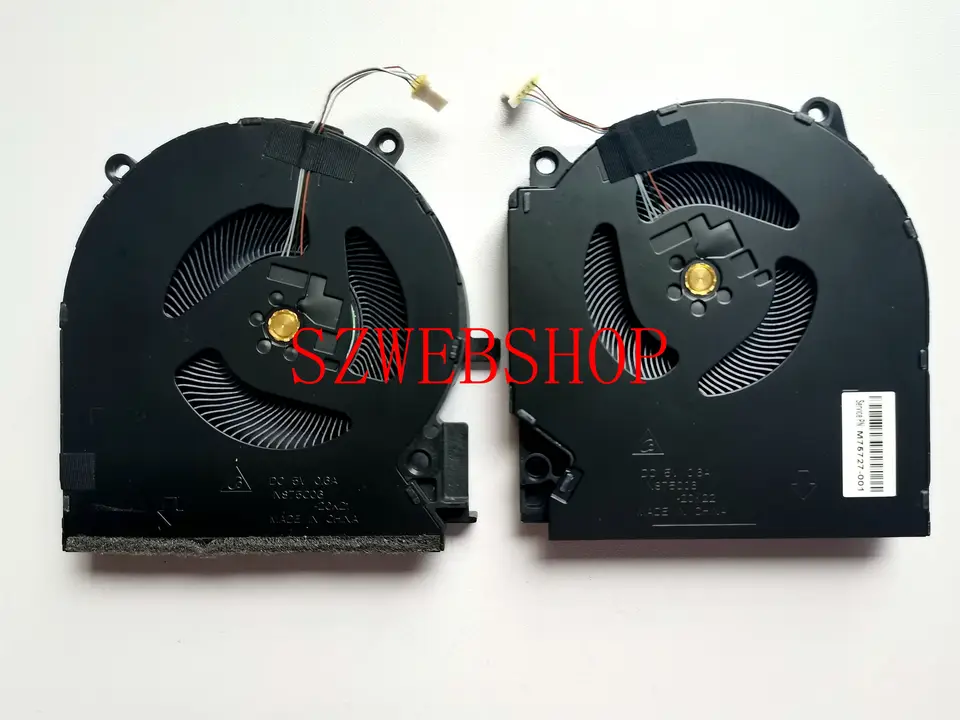 Nový laptop pre HP Victus 16-D TPN-Q263 CPU GPU Cooling Fan 60W 80W M75721 M75723 M7572