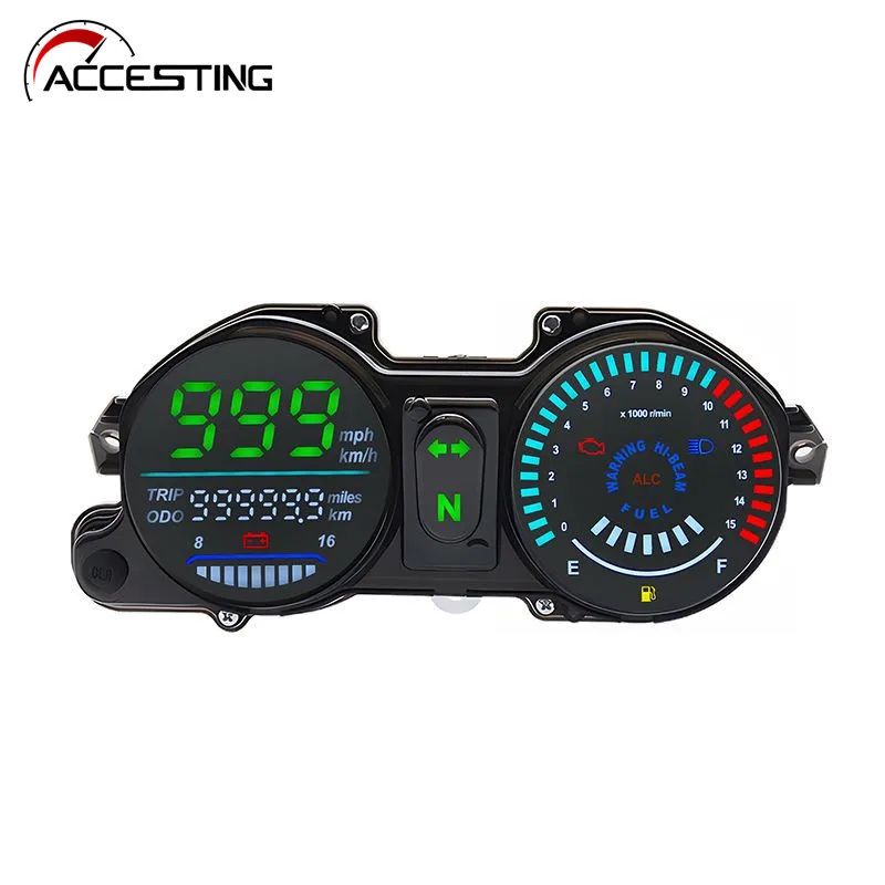 Nový LED motocyklový tafometer pre Brazíliu CG/Titan 150 ESD 2009 až 2013 AZUL 37100-KVS-901