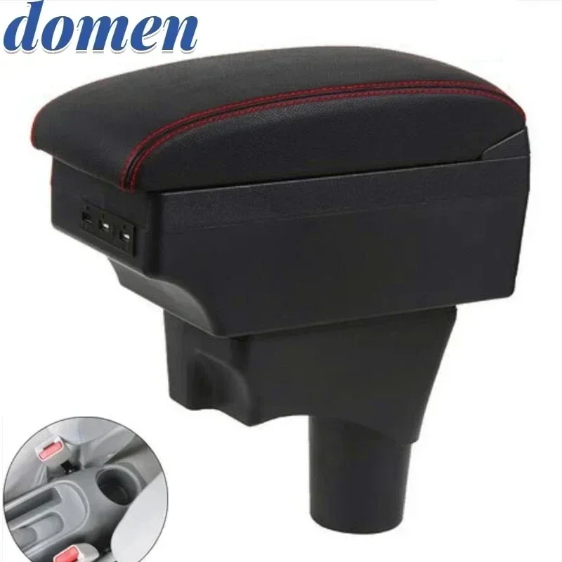 Nový luxus pre Nissan Sunny lakťovú skrinku pre Nissan March Micra K13 Auto lakťovňa Arm Storage Box Doplnky dielov auto