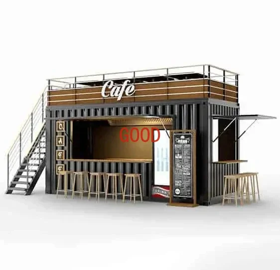 Nový luxusný mobilný kontajner kaviareň Kiosk/Trailer House