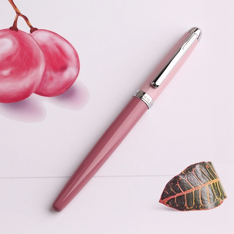Nový Majohn Metal Fountain Pen Molandi Season Color Fort 0,4 mm hrot písanie perá Darček Študentská kancelária Písanie