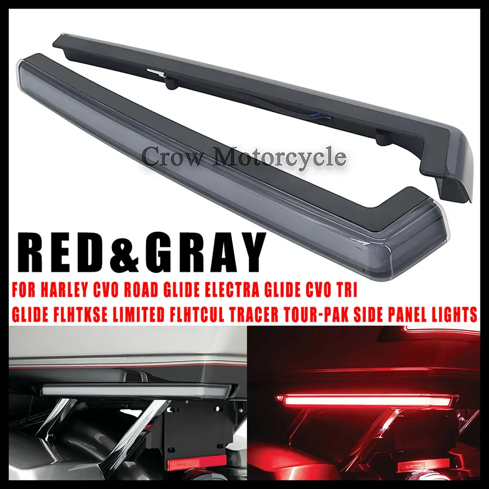 Nový motocykel pre Harley CVO Road Glide Electra Glide CVO Tri Glide FlHtkse Limited FlHtcul Tracer Tour-Pak Sight Panel Lights Lights