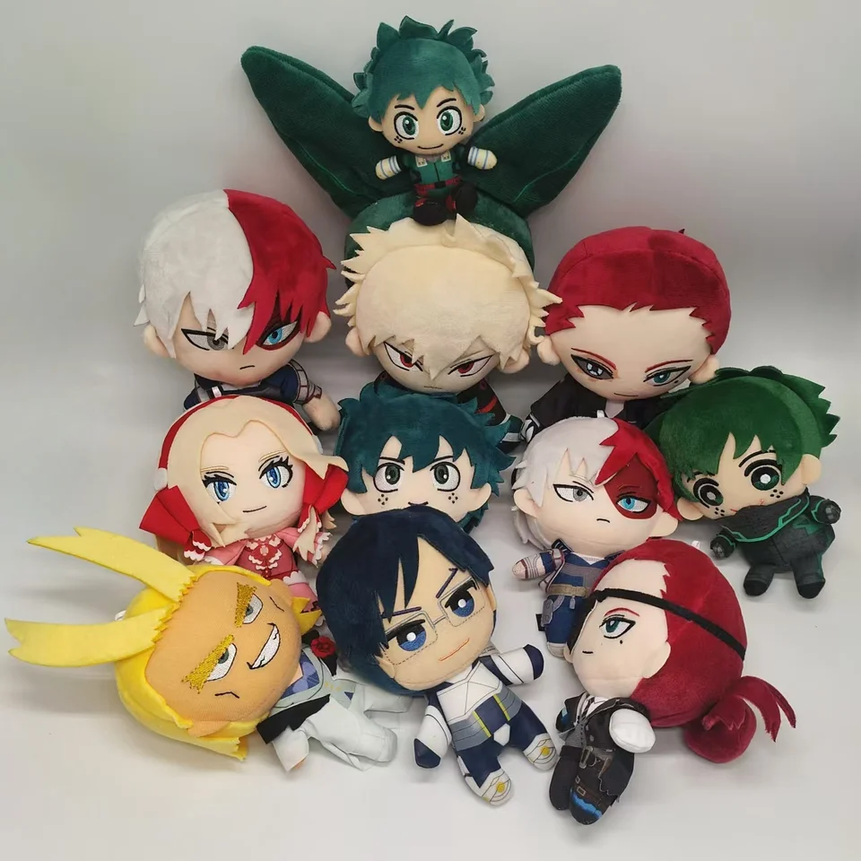 Nový môj hrdina Original Plush Toy Series postava 15 cm midoriya izuku bábika Pendant Plush Plush Toy Gift