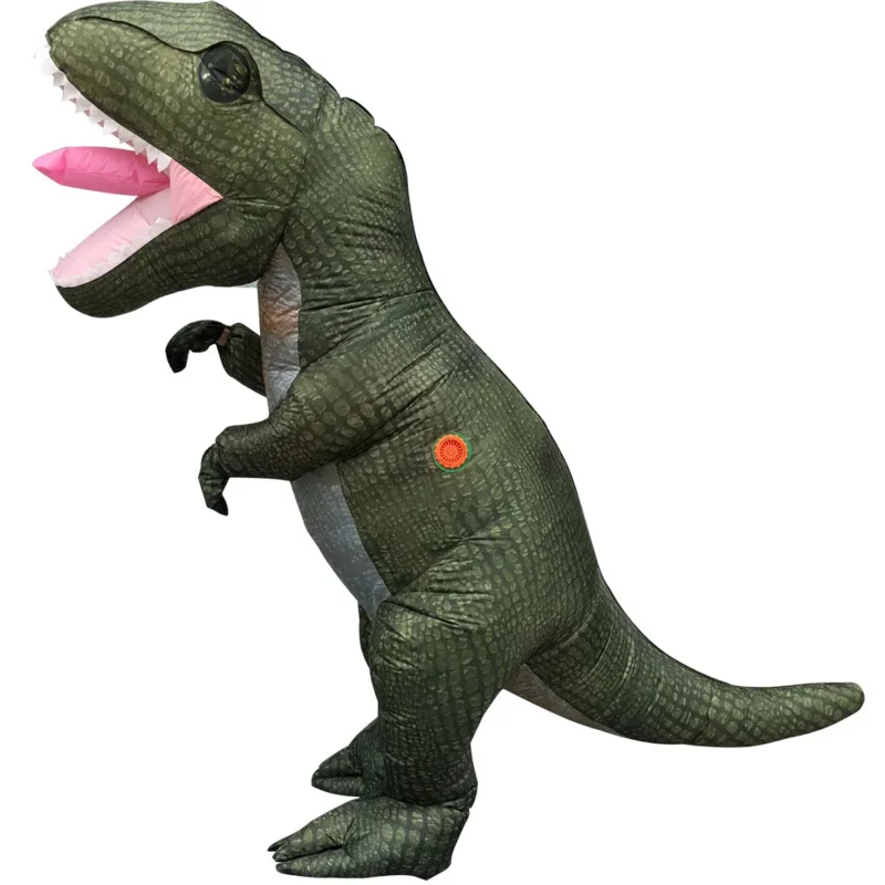 Nový nafukovací kostým dinosaura Krásny T Rex Dino Halloween kostýmy pre dospelých mužov