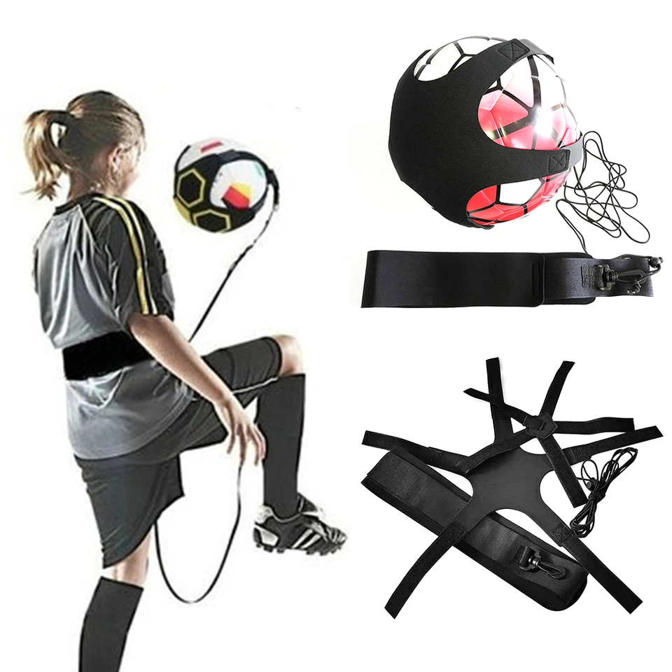 Nový nastaviteľný futbalový kick Tréner futbalové lopty tréningový tréningový výcvik futbalový tréner Elastic Belt Sports Assistance