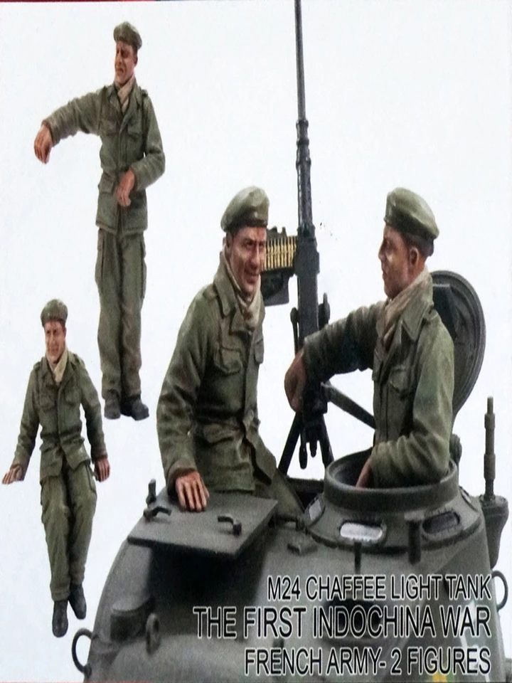Nový nezmenený 1/35 Prvý Indonézia vojnová francúzska vojaka Vojak živici Diy hračky Neatrené živicové modelky