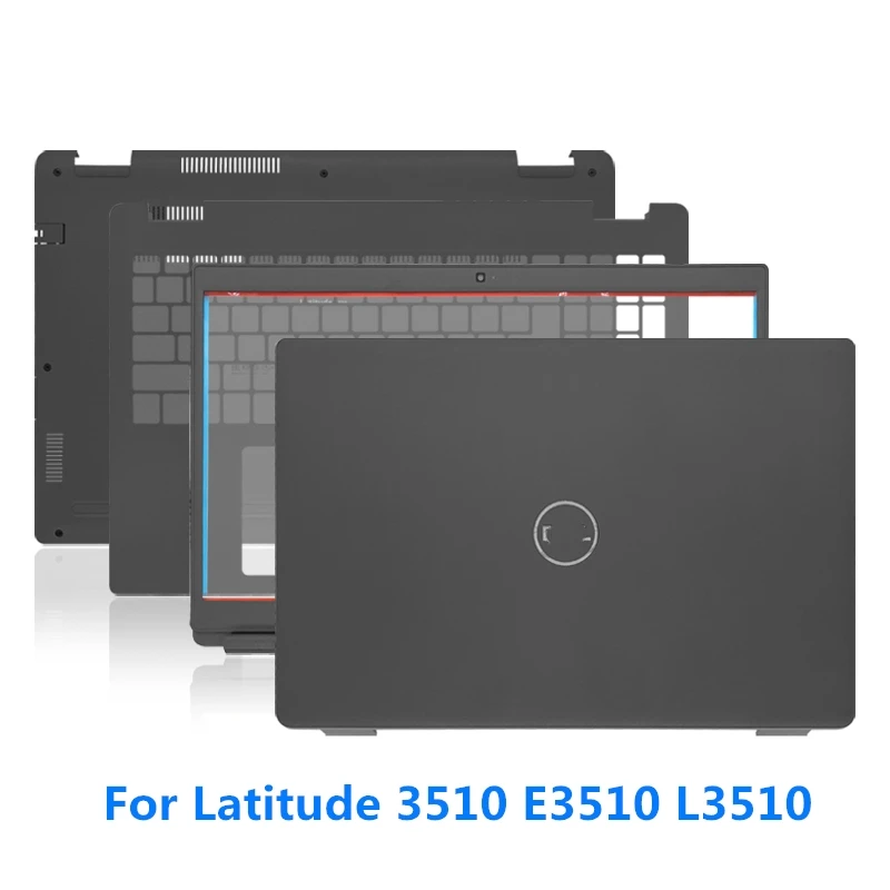 Nový notebook pre Dell Latitude 3510 E3510 L3510 zadný kryt horný puzdro/predný rám/Palmrest/spodný základný kryt základného krytu