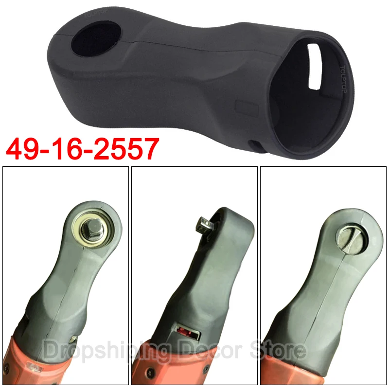 Nový ochranný kryt Ratchet Boot Protective pre Milwaukee Fuel 3/8 palca vysokorýchlostná Ratchet Boot ReplaceCemnet 49-16-2557