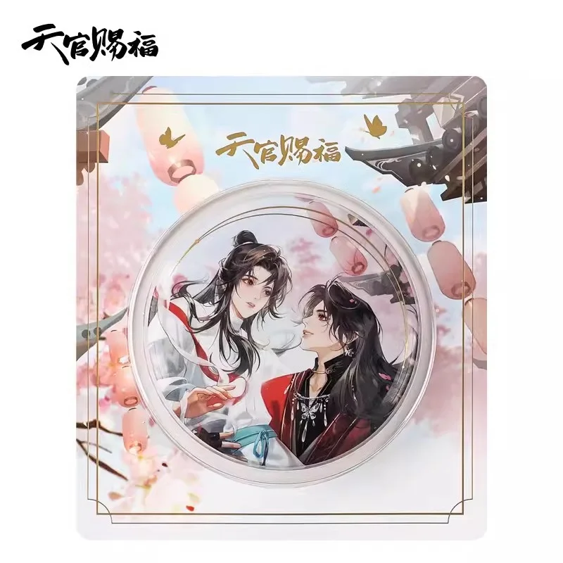 Nový oficiálny kovový odznak Oficiálneho kovového odznaku New Manhwa Nebesá Xie Lian, Hua Cheng Cartoon Postavy Veľké pocínované odznaky Cosplay darček