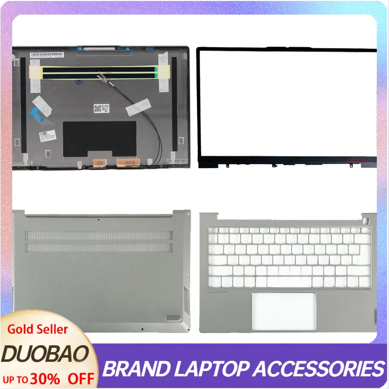 Nový originál pre Lenovo Thinkbook 13S G2 ITL NAPOHOP LCD LCD zadný kryt predného rámu Hinges Palmrest Spodný puzdro ABCD ABCD