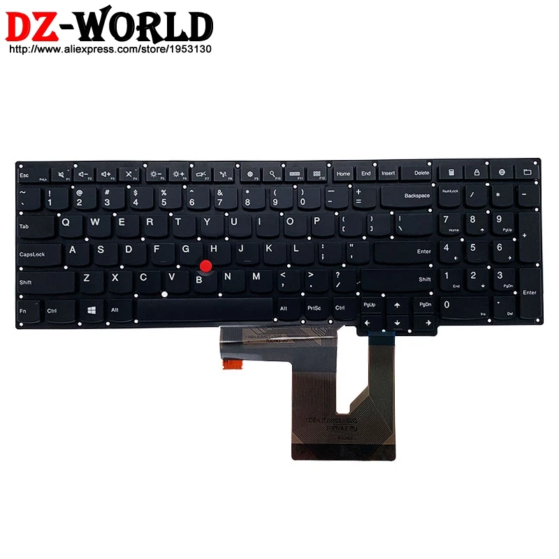 Nový originálny americký anglický podsvietený klávesnica pre Lenovo Thinkpad S5 S531 S5 S5 S540 Teclado