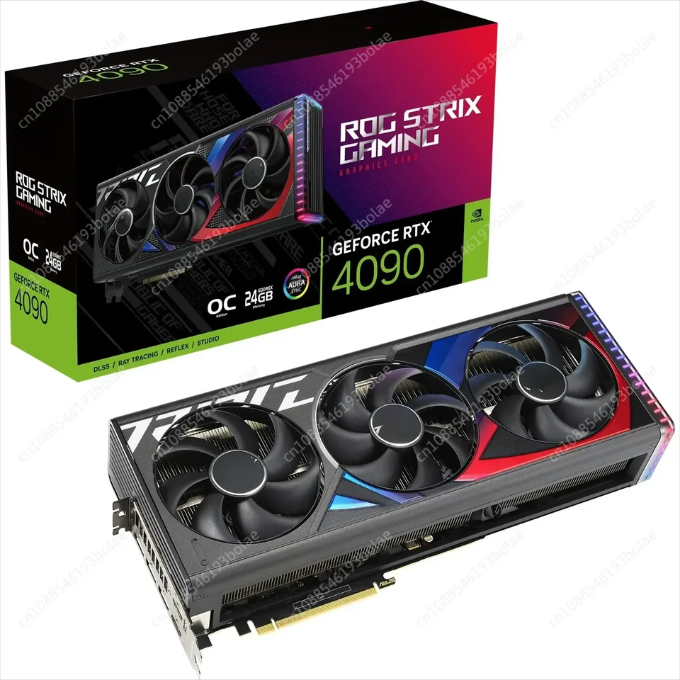 Nový originálny autentický ROG_STIX_GEFORCE_RTX - 4090 OC 24 GB Grafické karty