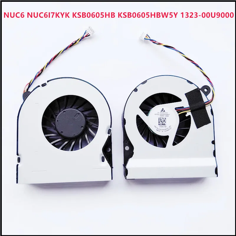 Nový originálny chladiaci ventilátor CPU CPU pre Intel Skull Canyon Nuc6 Nuc6i7kyk KSB0605HB KSB0605HBW5Y 1323-00U9000